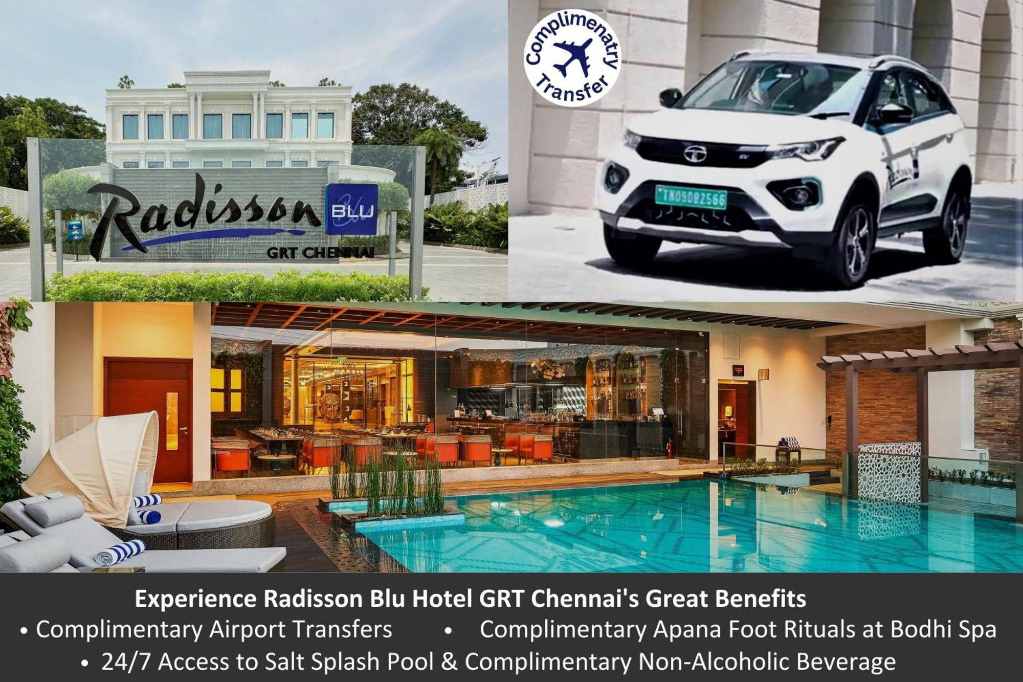 Radisson Blu Hotel Grt, Chennai International Airport Zewnętrze zdjęcie